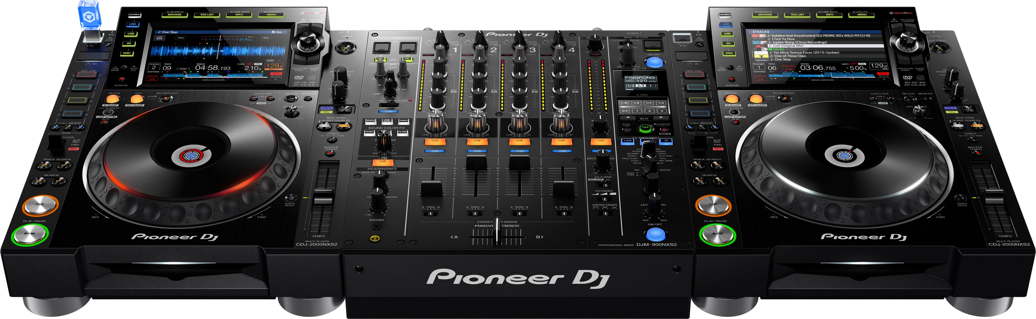 Pioneer DJM900NXS2 and CDJ2000NXS2